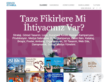 Tablet Screenshot of espassistanbul.com